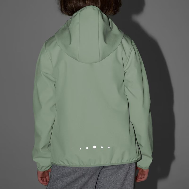 Softshell jacket for girls 4F F478 mint 4FJWSS26TSOFF478 47S