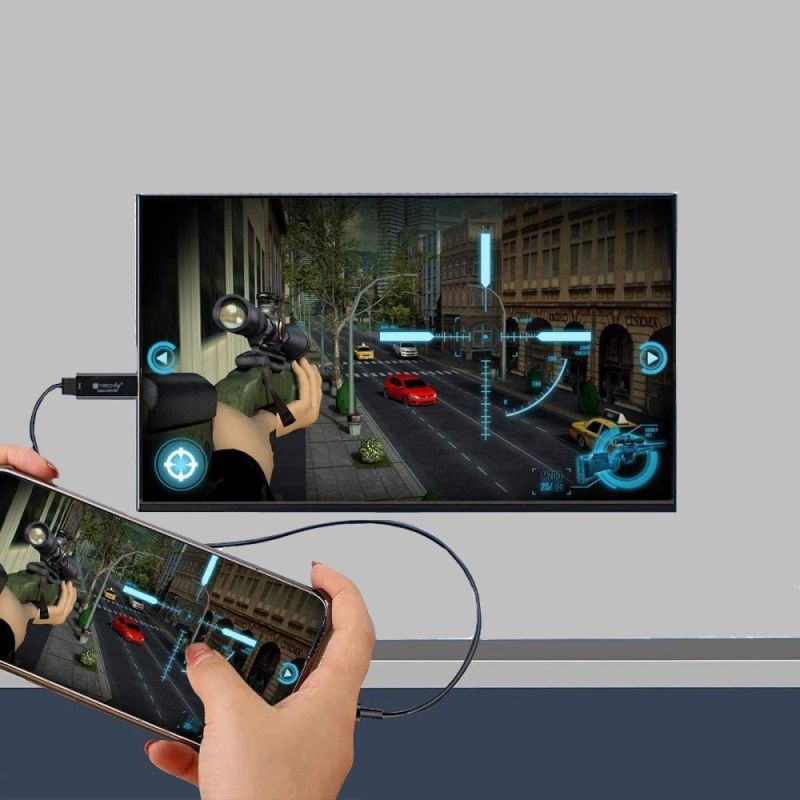 TECHLY GRABBER HDMI HDMI CAPTURE CARD 108 Kable i adaptery/Adaptery, przejściówki Your Sports Performance