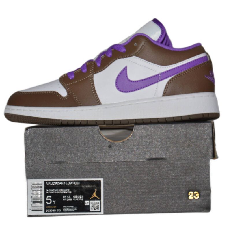 Air Jordan 1 Low GS Sneakers - 553560-215 Obuwie/Buty do koszykówki męskie/Air Jordan Your Sports Performance