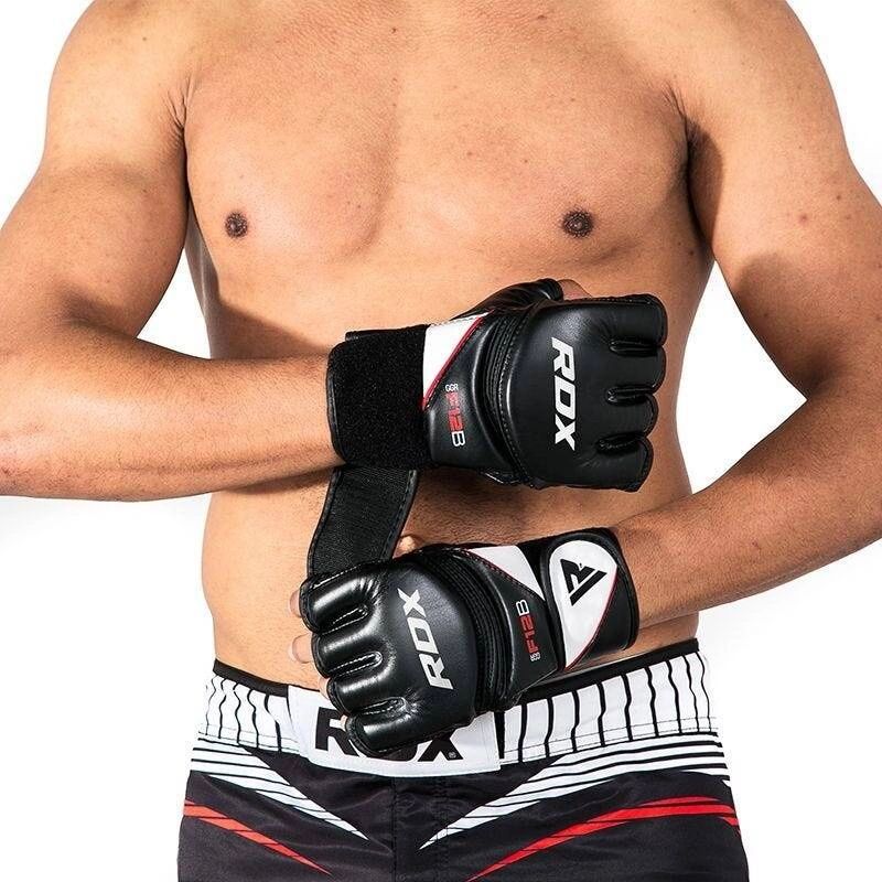 RDX F12B - MMA GLOVES BLACK S RDX - rękawice MMA Your Sports Performance