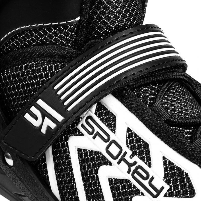 Inline skates Spokey Khan Bk / Wh Jr 927032-927033 Accessories/Skating/Rolki (pozostałe) Your Sports Performance