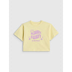 Loose T-shirt with a girl's print 4F 4FJRSS26TTSHF3908-72S