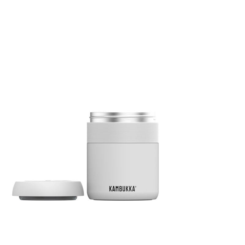 Kambukka Bora Lunch Thermos 600ml, Chalk White AGD - Produkty/Termosy i kubki termiczne Your Sports Performance