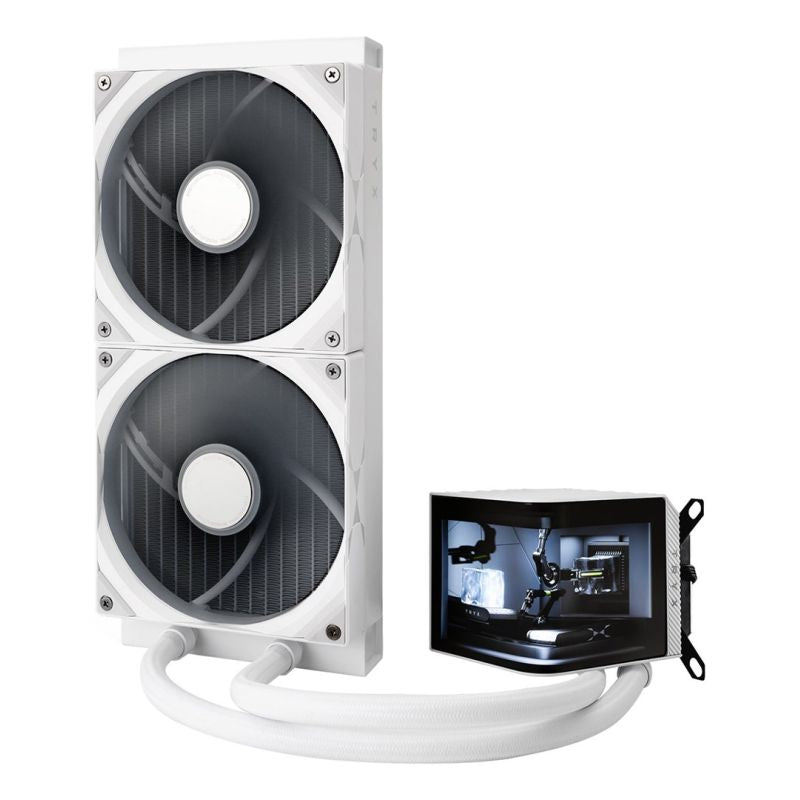 Complete Water Cooling - 280 mm White - AMD Socket AM4 (Ryzen) - AMD Socket AM5 (Ryzen Zen4) Chłodzenie/Chłodzenie - wentylatory Your Sports Performance