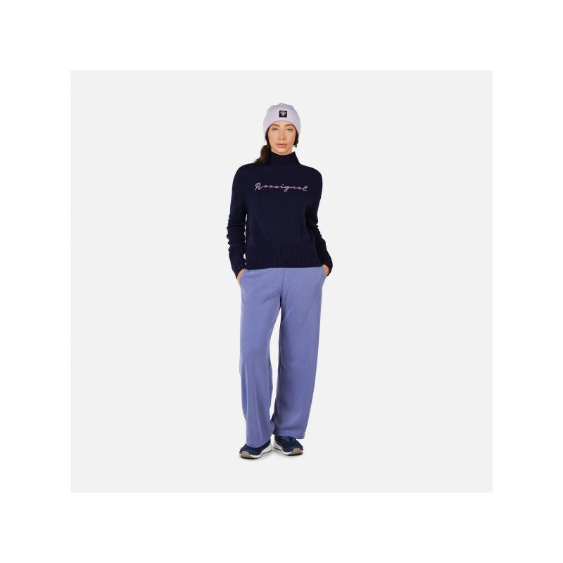 ROSSIGNOL W SIGNATURE SWEATER navy blue women's sweater