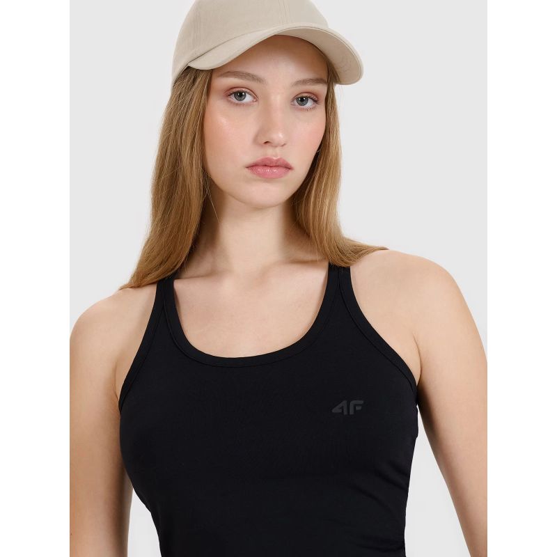 Slim plain women's top 4F 4FWMM00TSLEF124-20S *Kategoria tymczasowa Your Sports Performance