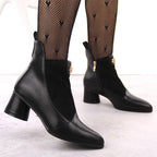D&amp;A S.Barski Premium Collection W OLI232A black high-heeled ankle boots Footwear/Outdoor/S.Barski Your Sports Performance