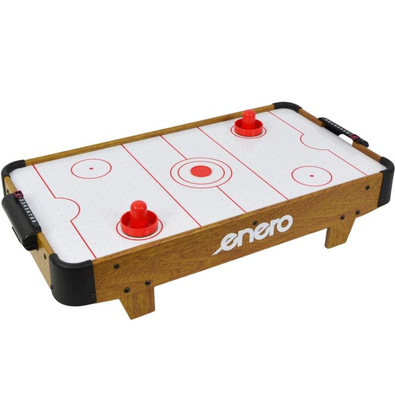 TABLE GAME AIR HOCKEY 60x32.5x14CM WOODEN ENERO Accessories Your Sports Performance