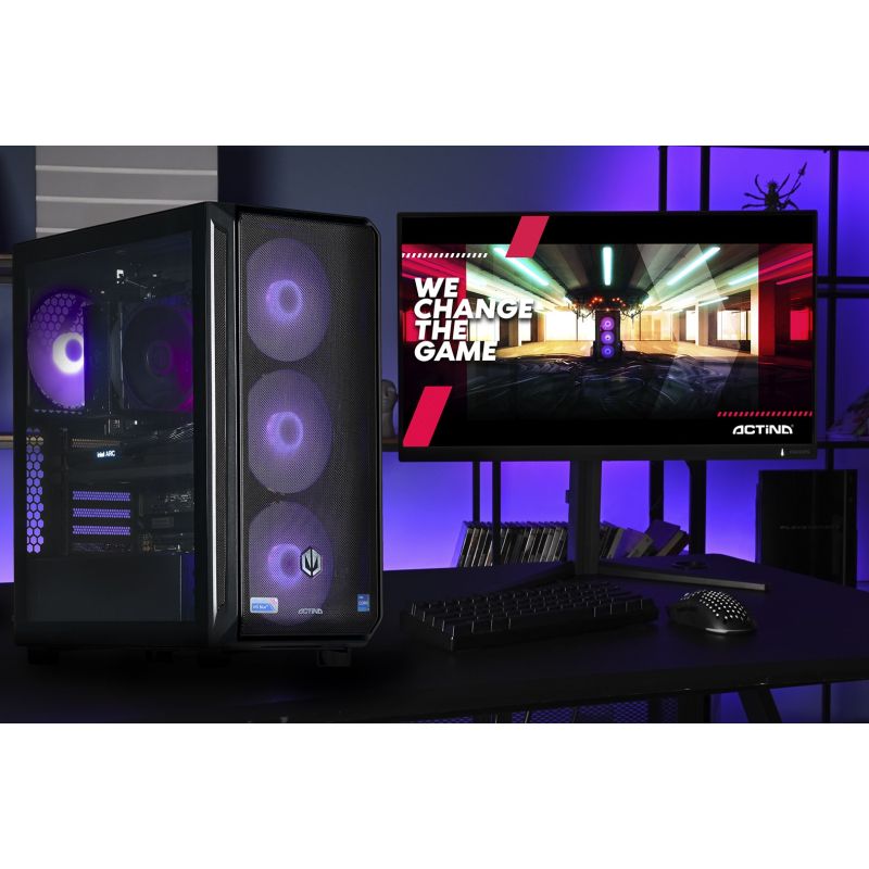 Actina ENDORFY 8400F/32GB/1TB/ArcB580/600W Komputery/Komputery Gaming Actina Your Sports Performance