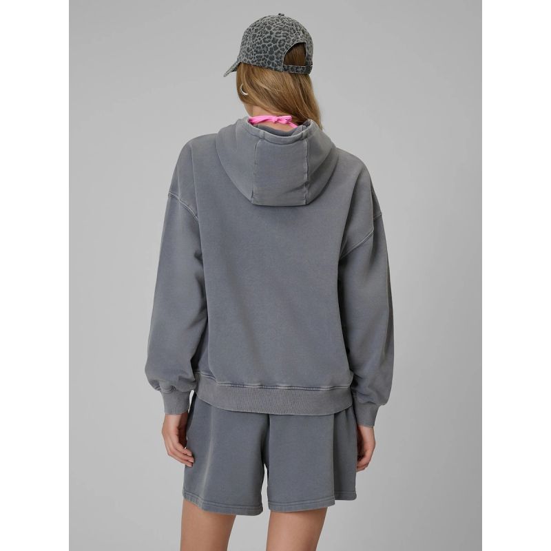 Women's oversize sweatshirt with hood 4F 4FRSS26TSWSF3189-27S 4f