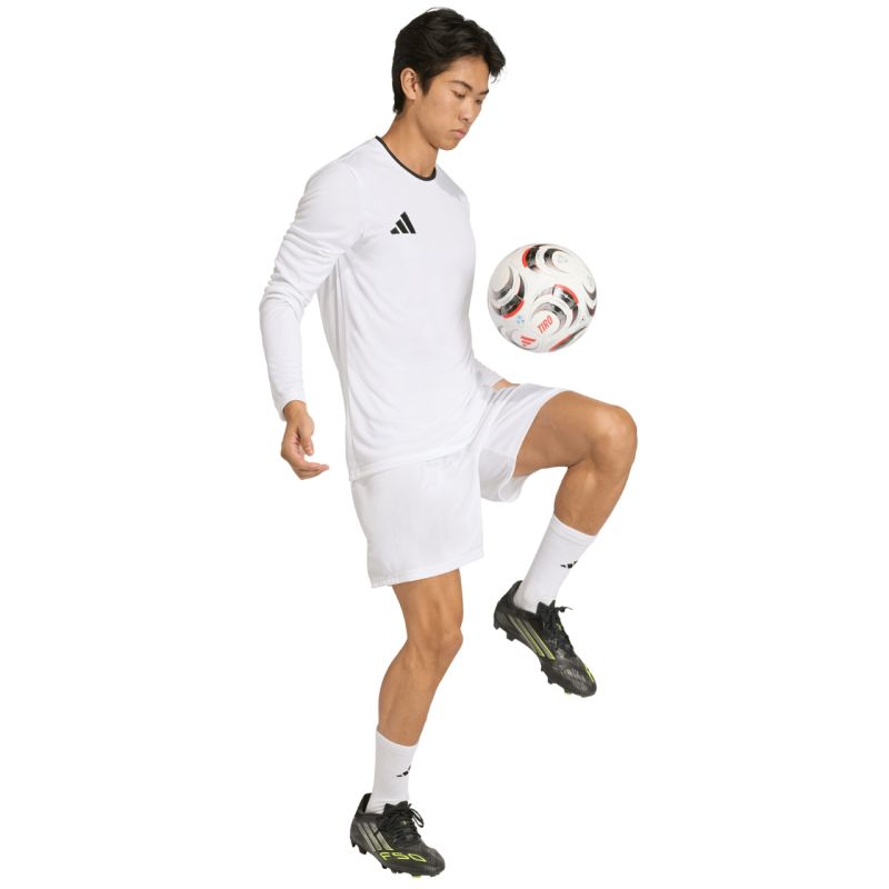 Men's adidas Entrada 26 Long Sleeve Jersey, white, KF5854