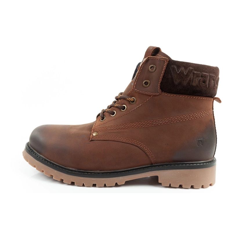 Wrangler Arch Fur men's boots, Chelsea boots, elegant, insulated, brown Wrangler