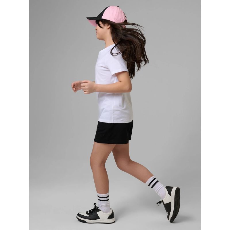 Girls’ Plain Regular-Fit T-Shirt 4F 4FJRMM00TTSHF3553-10S