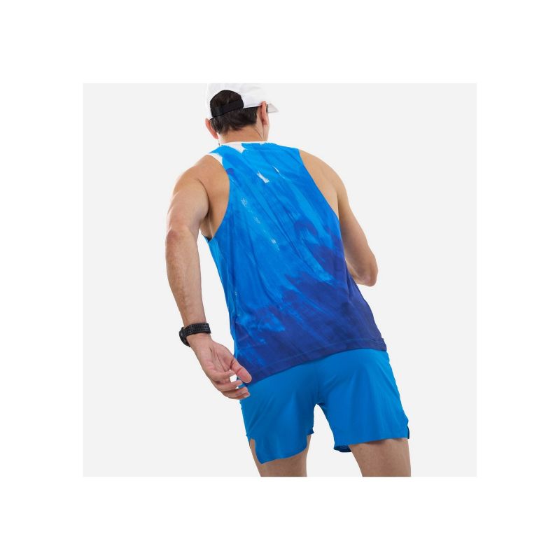 MILLET Intense Pro Light Tank M men's t-shirt blue