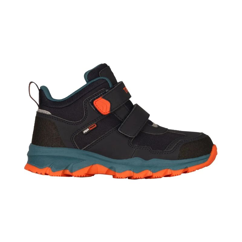 Trollkids Kids Kjerag Hiker black/stormy blue/flame orange (577-600)