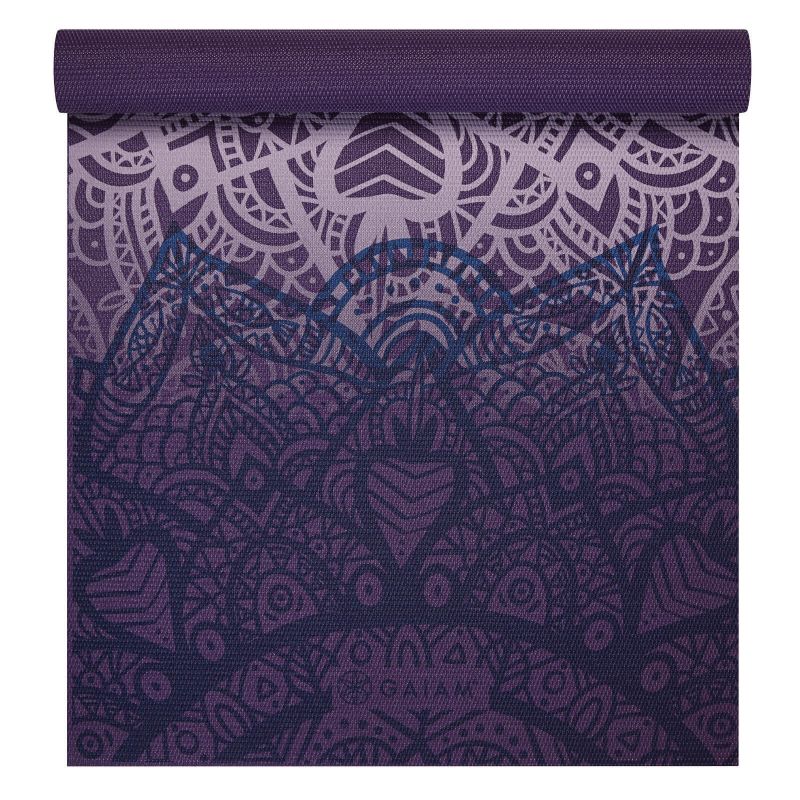 Gaiam Purple Lattice Yoga Mat 4 mm 64747 Accessories/Training equipment Your Sports Performance