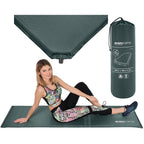 SELF-INFLATION TOURIST MAT MATTRESS 180X50X3CM GREEN Accessories Your Sports Performance