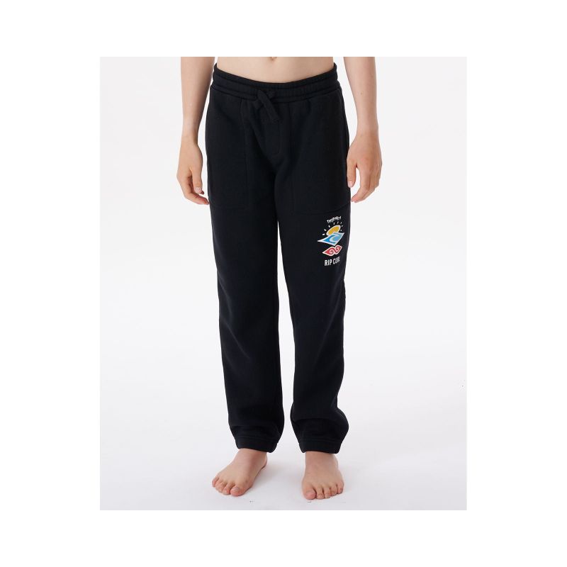 RIP CURL Icons Of Surf Trackpant-Boy Black