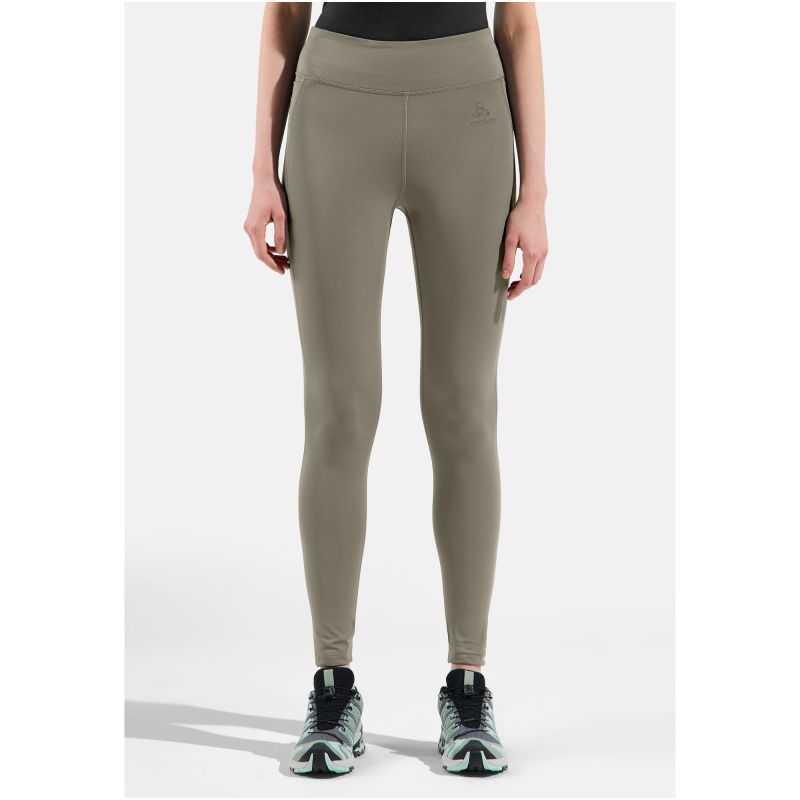 Women’s Odlo ASCENT MEDIUM SUPPORT Tights in Beige