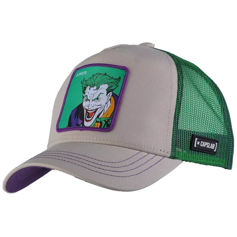 Capslab DC Comics Joker Cap CL-DC5-1-CAS-JOK2 Clothing/Lifestyle/Capslab Your Sports Performance