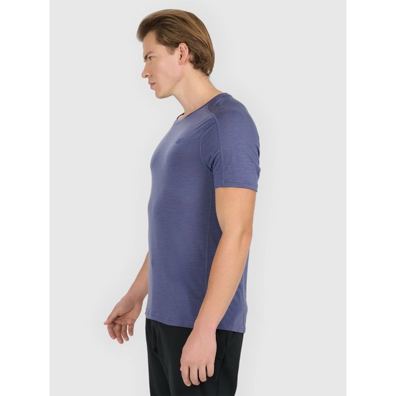 Men's 4F Merino Wool Trekking T-shirt 4FWAW25TFTSM1526-32S 4f
