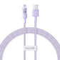 Baseus Gem 2.4A 1m Cable (Purple) In preparation Your Sports Performance