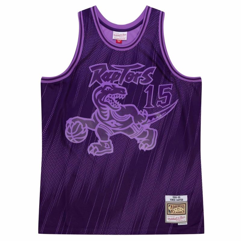 Mitchell & Ness Jersey Swingman Monochrome Hyper Hoops NBA Toronto Raptors Vince Carter - TFSM1280-TRA98VCAPURP Koszulki NBA Your Sports Performance