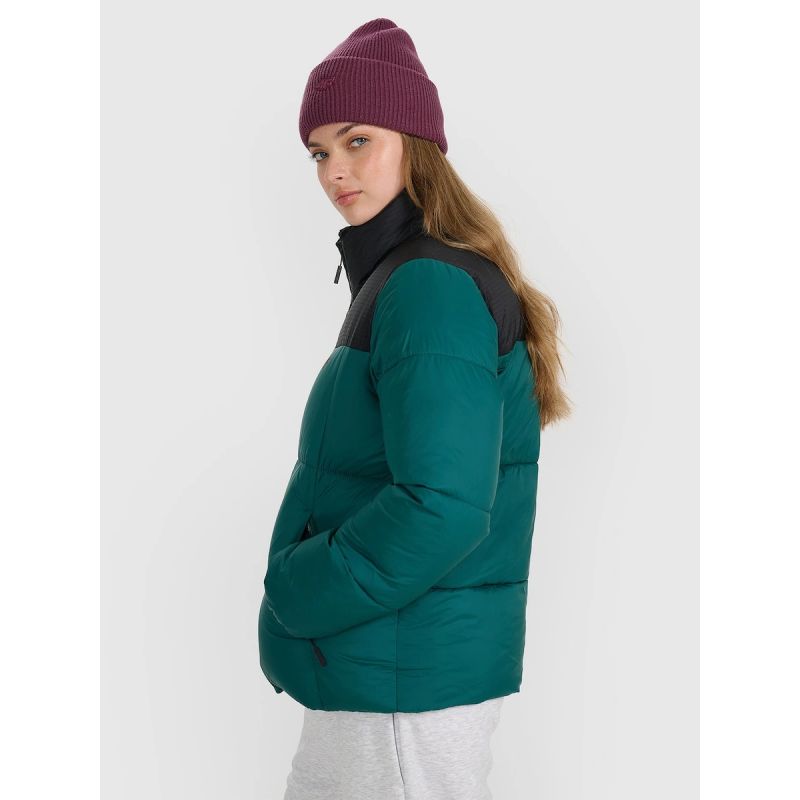 Women’s Puffer Jacket with Synthetic Down Filling 4F 4FWAW25TDJAF581-41S