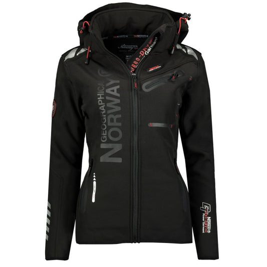 Geographical Norway Softshell Jacket Reine Assor B 068 W WW1972F/GN/Black / Black Clothing/Outdoor/Geographical Norway Your Sports Performance