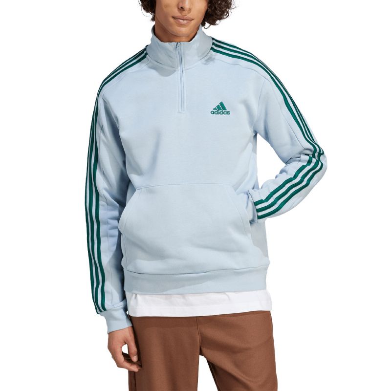 adidas Essentials Fleece 3-Stripes 1/4-Zip M Sweatshirt IJ8909 Clothing/Lifestyle Adidas