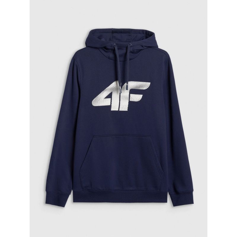 Men's sweatshirt with hood, open, 4F 4FRMM00TSWSM2477-31S 4f