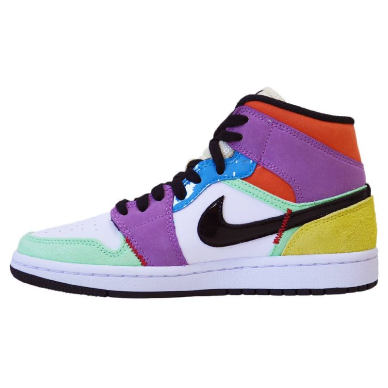 Air Jordan 1 Mid SE Multi-Color shoes - CW1140-100 Obuwie/Buty do koszykówki damskie/Air Jordan Your Sports Performance