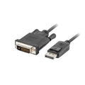 Lanberg CA-DPDV-10CU-0030-BK cable (DisplayPort M - DVI-D M; 3m; black) Kable i adaptery/Kable DisplayPort Your Sports Performance