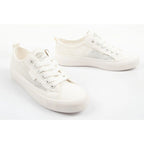 Lee Cooper women's sneakers, openwork, white, comfortable, summer shoes