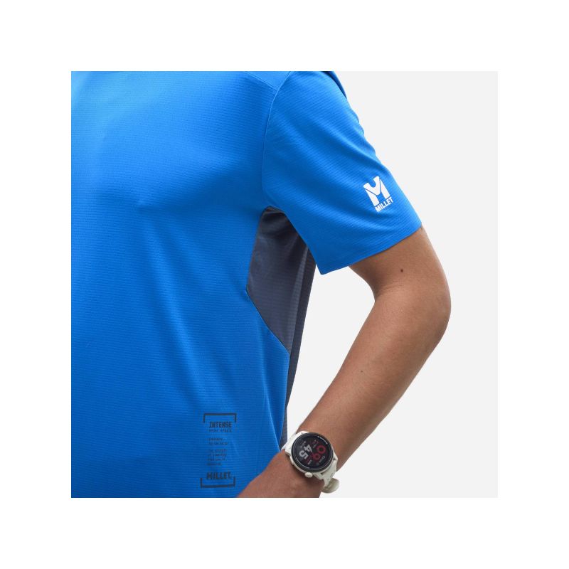 MILLET INTENSE PRO LIGHT TS SS M blue T-shirt