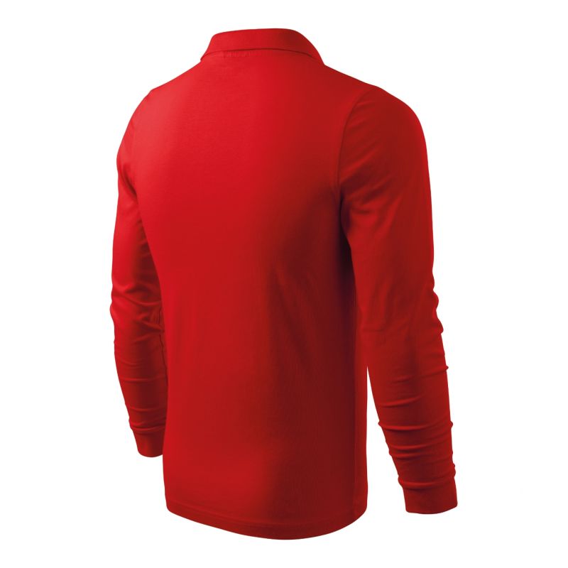 Polo shirt Malfini Single J. LS M MLI-21107 red Clothing/Lifestyle/T-shirts/Malfini Malfini
