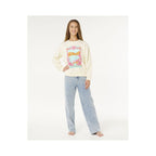 RIP CURL Sunshine Squad Crew-Girl Sweatshirt White