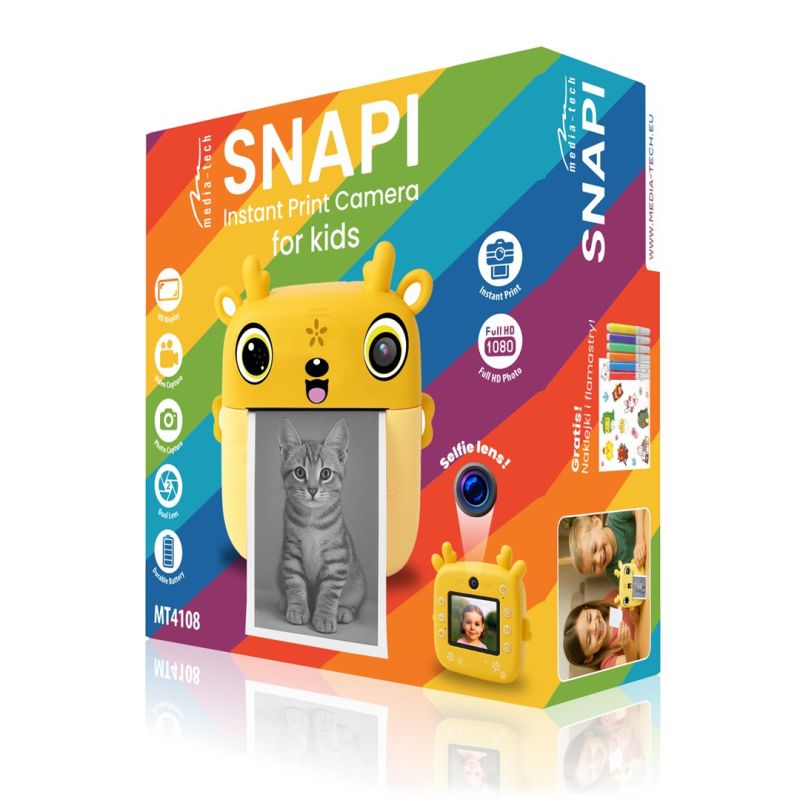 MEDIA-TECH DIGITAL CAMERA SNAPI MT4108 Aparaty/Aparaty natychmiastowe Your Sports Performance