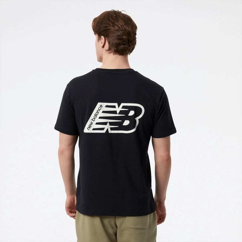 New Balance t-shirt Essentials Graphic Shor M MT23514BK Clothing/Lifestyle/T-shirts/New Balance New Balance