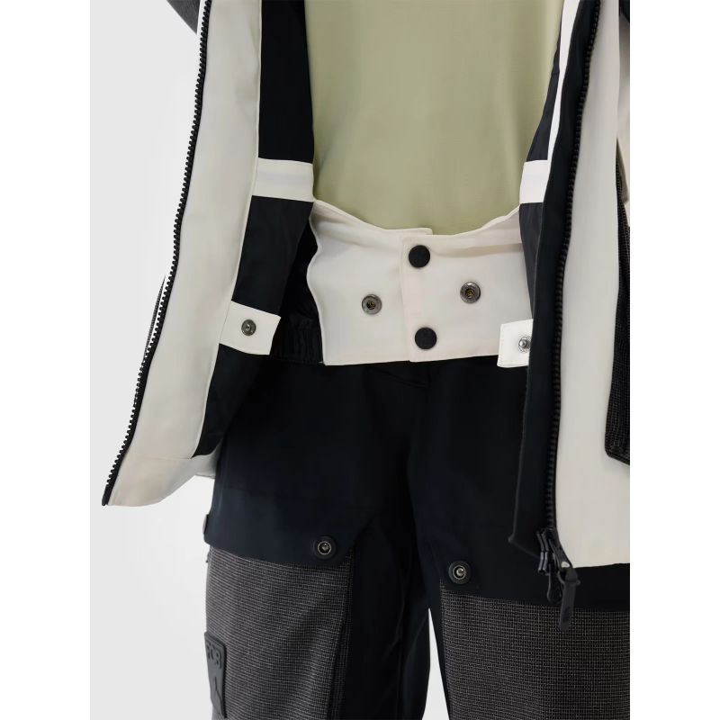 Women's 10000 membrane snowboard jacket 4F 4FWAW24TTJAF587-11S *Kategoria tymczasowa Your Sports Performance