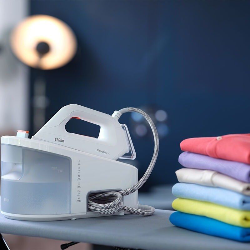 Braun CareStyle 3 IS3132WH 2400 W 2 l EloxalPlus Steam Station AGD - Produkty/Żelazka i generatory pary Your Sports Performance
