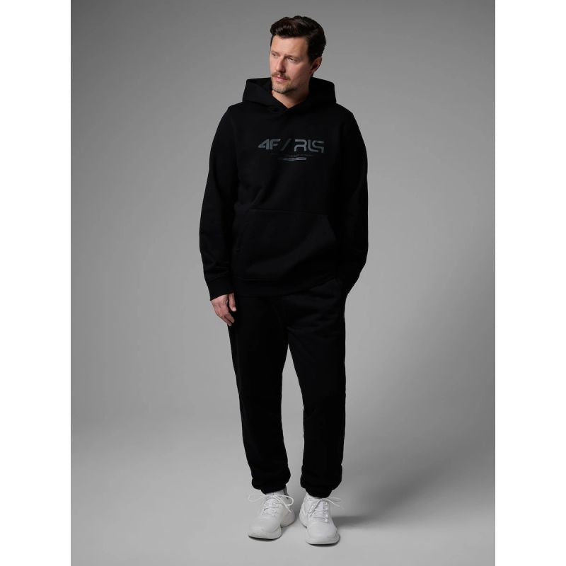 Men's regular hooded sweatshirt 4F x Robert Lewandowski RL9SAW25TSWSM2582-20S
