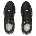Women's leather shoes, sneakers, black Filippo DP7772 Filippo