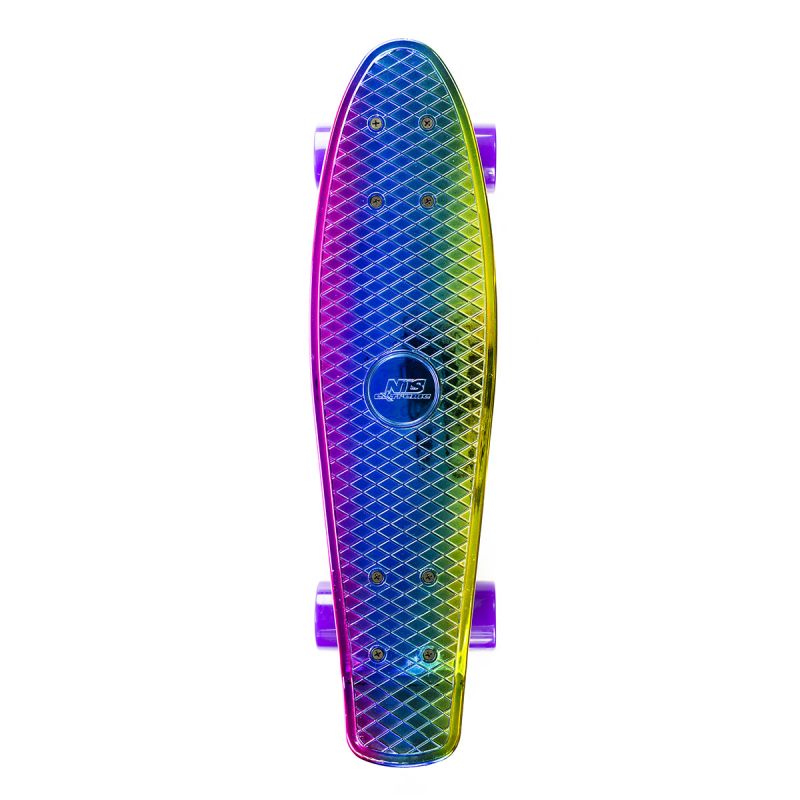 Nils Extreme ELECTROSTYLE PENNYBOARD PNB01 RAINBOW Skateboard