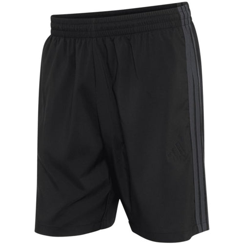Men's adidas Essentials 3-Stripes Chelsea Lite Woven Shorts Black KY4148