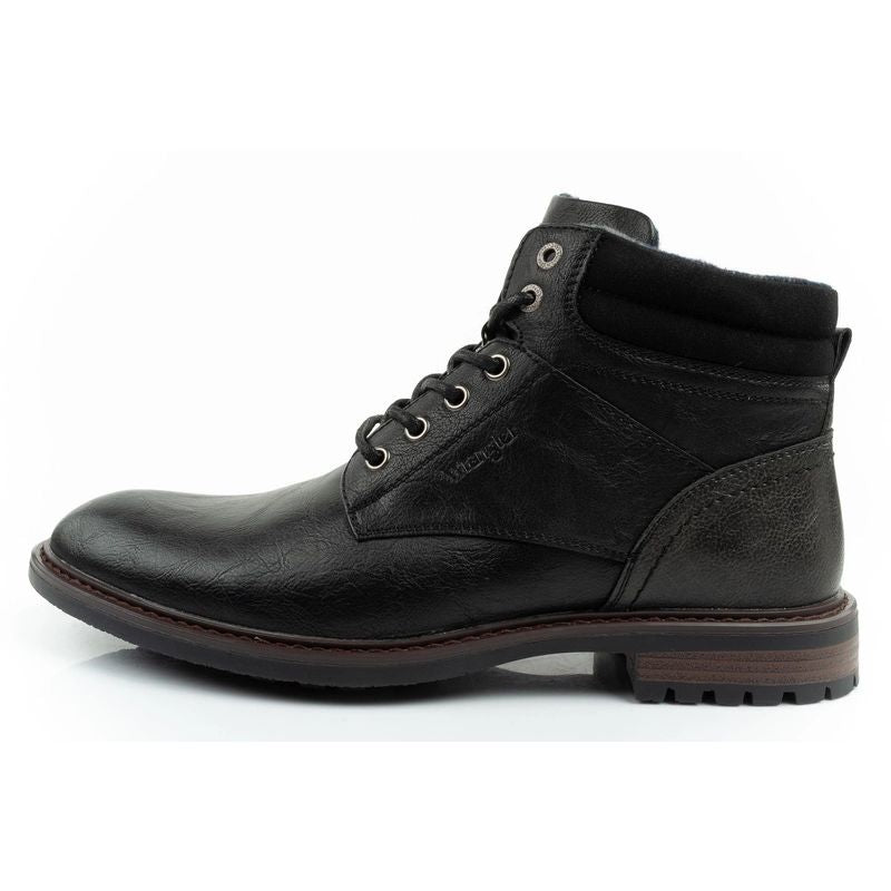 Wrangler George men's shoes Chelsea boots elegant fashionable black In preparation Your Sports Performance