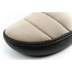 Crocs men's shoes slippers Classic Puff Moc slippers beige insulated Crocs