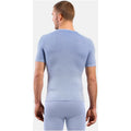 Men's ODLO BL TOP crew neck s/s PERFORMANCE LIGHT - RAIN DYE blue