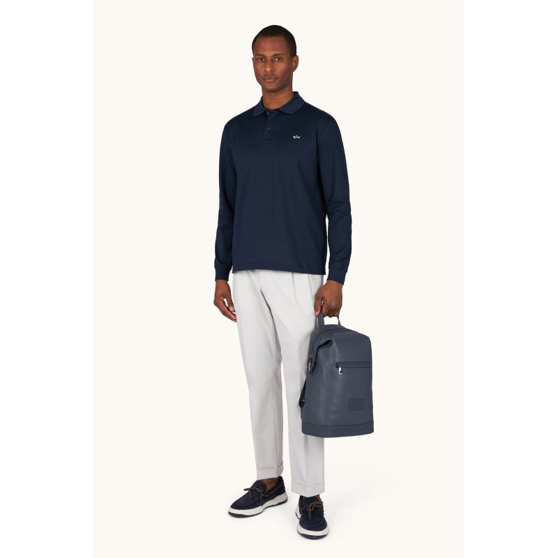 Paul&Shark men's navy cotton polo shirt 99311003-13