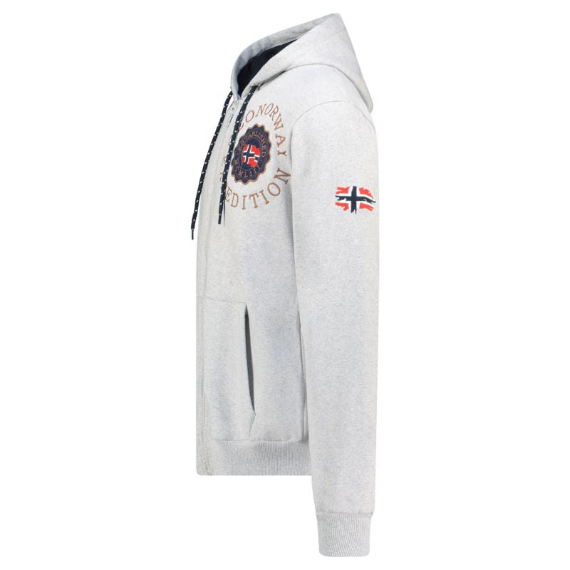 Geographical Norway Geganto Blended DB 100 M sweatshirt WZ3027H/GN-Blended Gray Clothing/Outdoor/Geographical Norway Your Sports Performance